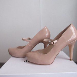 JustFab: Tan, Unused, brand new Pumps/High Heels.